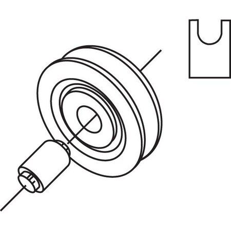 Strybuc Screen Door Wheel Only 11-218A